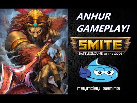 SMITE: Anhur "GODLIKE" Gameplay and Powerhouse Damage Build!