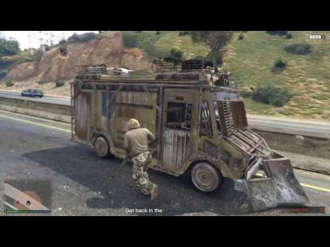 GTAVO; Armored Boxville, killing Merryweather [late December 2016]