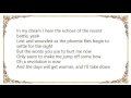Fefe Dobson - Revolution Song Lyrics