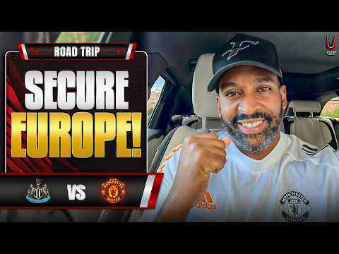 Let's LOCK DOWN Champions League! 🤩 | Newcastle vs Man United | Flex's Road Trip