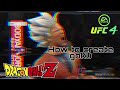 UFC 4 | How to create ultra instinct Goku
