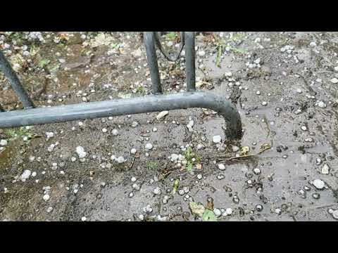 Unwetter Dresden-Weißig