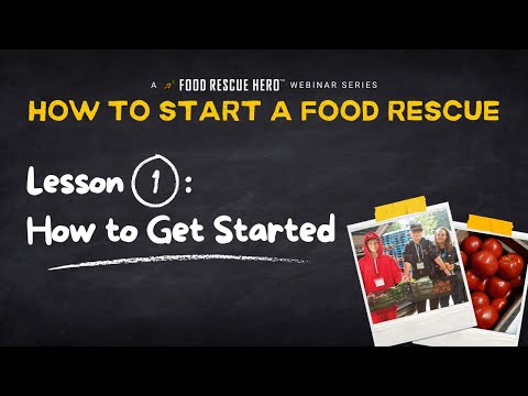 How to Start a Food Rescue: Getting Started