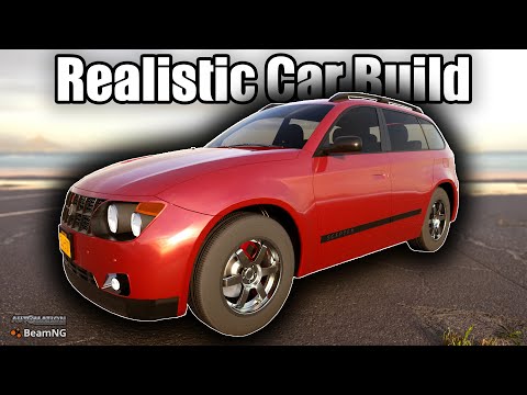 My Attempt on Building the Most Realistic Car | Automation Game & BeamNG.drive