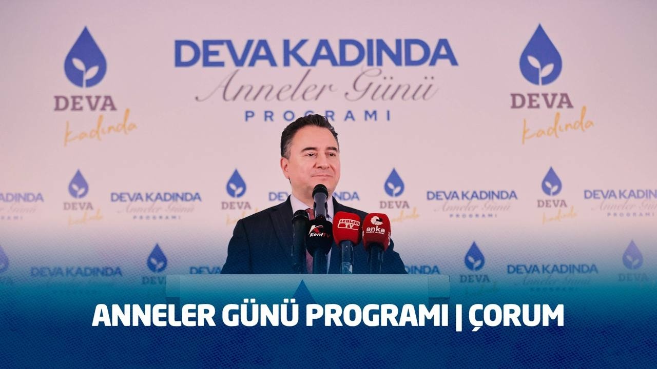 Anneler Günü Programı | Çorum | 8 Mayıs 2026