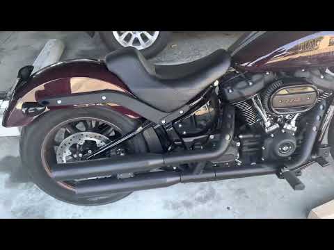 2021 Harley Davidson Lowrider S Vance and Hines Eliminator 300 slip on sound