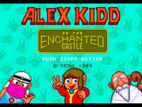 Alex Kidd in the Enchanted Castle Megadrive