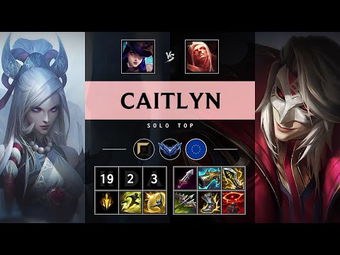 Caitlyn Top vs Vladimir - EUW Diamond Patch 25.08