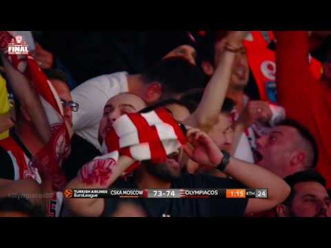 Highlights CSKA Moscow - Olympiacos BC 19-5-2017