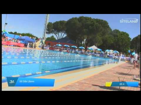 Serie 4 dei 50 Stile Libero  Assoluti Femmine Master - 14 Memorial Andrea Bettiol