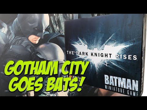 The Dark Knight Rises: Batman Miniature Game | Knight Models | Unboxing