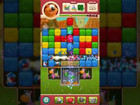 Toon Blast Level 2558 NO BOOSTERS - **Newest** 🐻⚔️🏆.