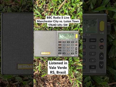 Listening BBC Radio 5 Live in Brazil using a shortwave radio receiver