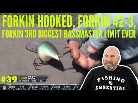 Hooked, 42-3, 3rd Biggest Bassmaster Bag Ever -FYI -39