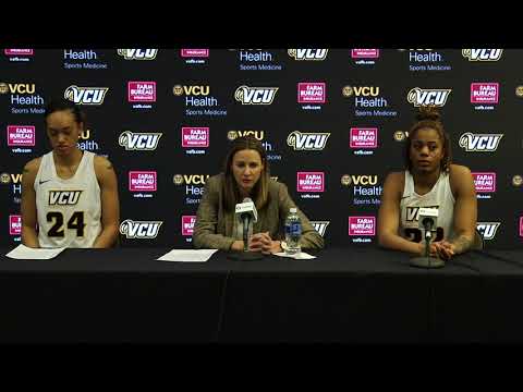 VCU Women's Basketball Post Game vs. William & Mary