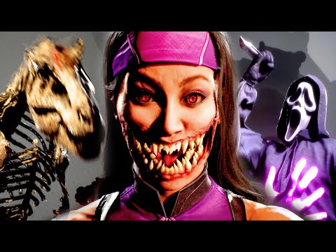MK1 All Fatalities & Animalities on Mileena MK2 Klassic