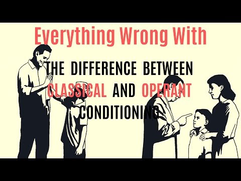 Everything Wrong With TED Ed The difference between classical and operant conditioning in 4 min