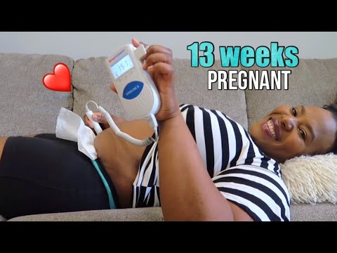 FINDING BABY’S HEARTBEAT AT 13 WEEKS | SIMPLE TIPS AND TRICKS