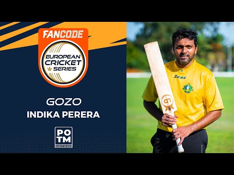 POTM: I.Perera - Match 7 - AUM vs GOZ | Highlights | FanCode ECS Malta, 2022 Day 2 | ECS22.633