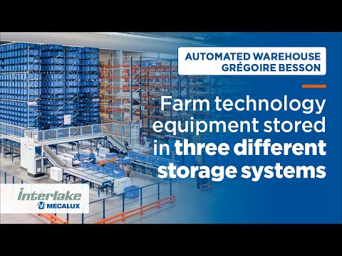 Farm Technology Equipment Stored in Three Different Storage Systems