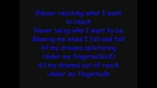 Skillet: Fingernails (Lyrics)