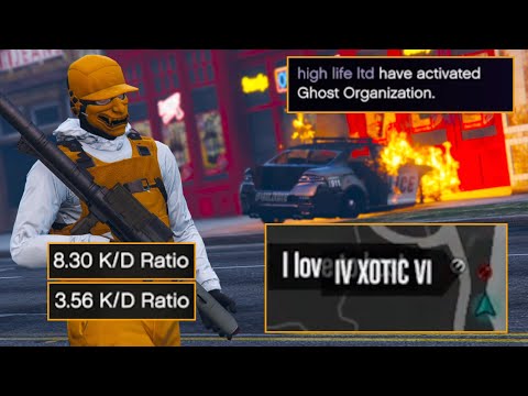 "Your voice is annoying" 8.30 K/D TRYHARD got MAD on MIC! [GTA Online]