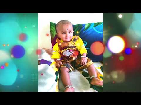 Dhakshinya's first birthday song