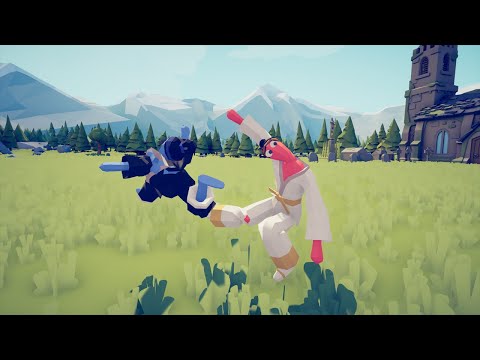 MARTIAL ART vs 24 ABILITY UNITS - TABS - Totally Accurate Battle Simulator