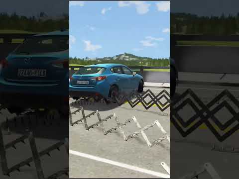 Mazda VS Spike Strips