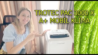 TROTEC PAC 3000 X A+ MOBİL KLİMA TANITIMI