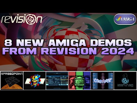 8 New Amiga Demos from Revision 2024