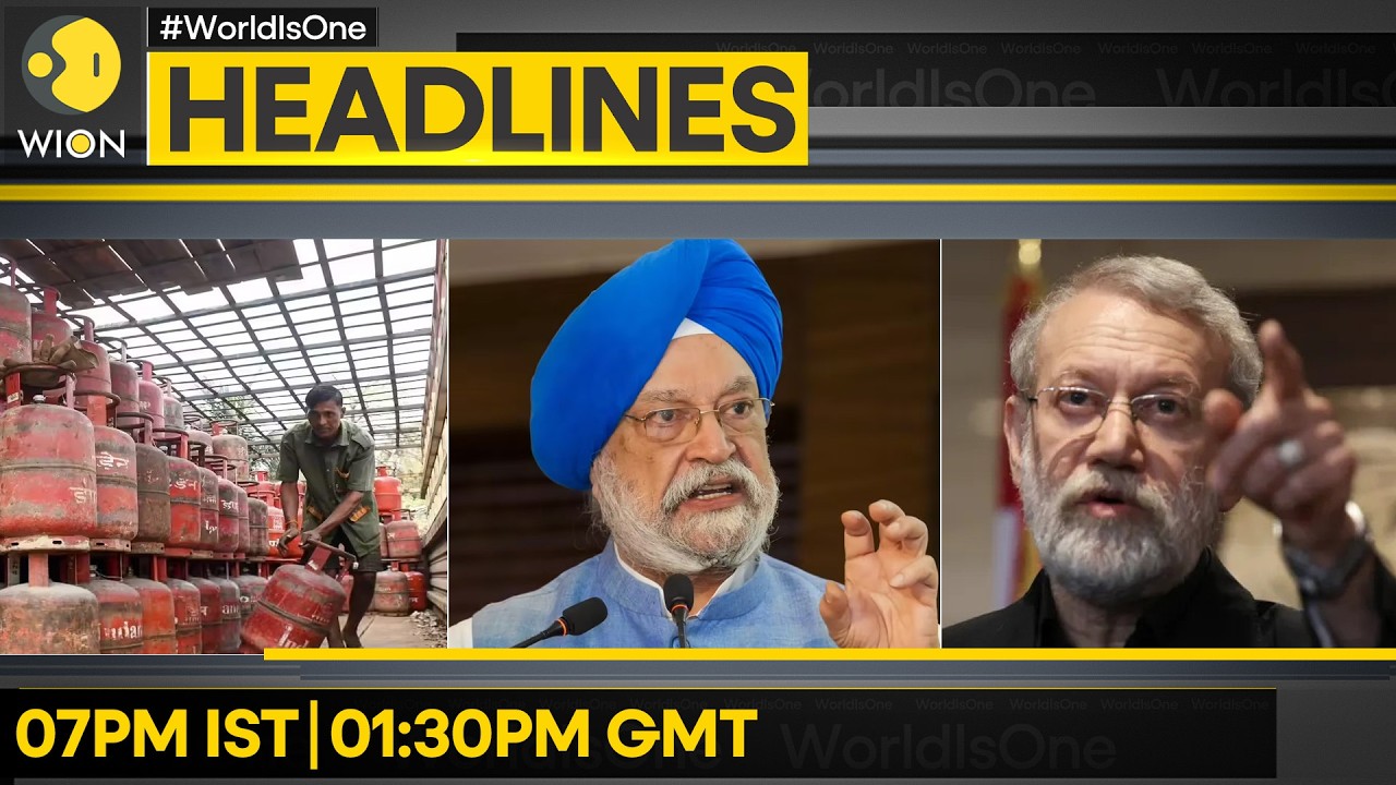 US-Iran War: Iran's Larijani Warns Trump | Indian Govt: No Shortage of Fuel | WION Headlines