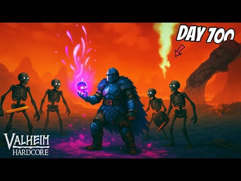 700 days of HARDCORE Valheim. With no map or portals...