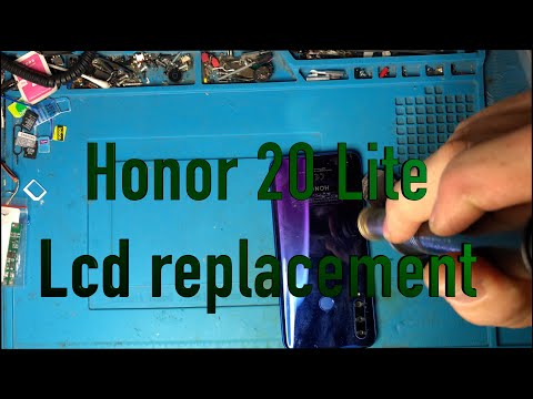 Honor 20 Lite ,how to disassembly ,lcd replacement