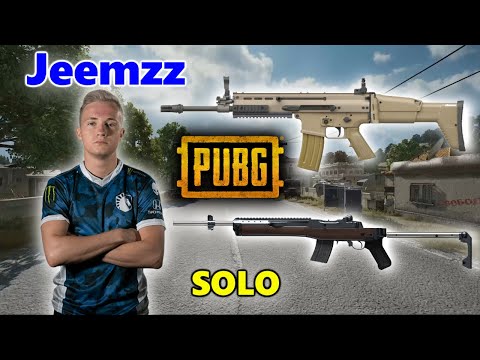 Team Liquid Jeemzz - SCAR + Mini14 - SOLO - Archive Games - PUBG