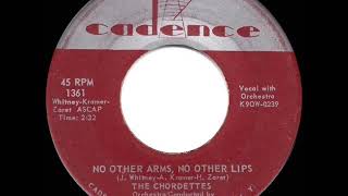 1959 HITS ARCHIVE: No Other Arns, No Other Lips - Chordettes