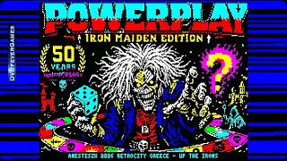 POWERPLAY: IRON MAIDEN EDITION (2026 Version) - 48K ZX Spectrum 2026 Homebrew game! - DVDfeverGames