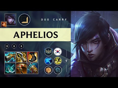 Aphelios ADC vs Ezreal - KR Challenger Patch 25.24