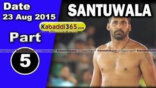 (1) Santu Wala (Ferozepur) Kabaddi Tournament 23 Aug 2015