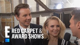 Kristen Bell & Dax Shepard Get Cute at 2017 Golden Globes | E! Live from the Red Carpet