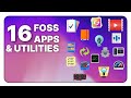 16 GREAT LINUX FOSS APPS UTILITIES I Use Or Plan To
