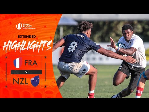 FINAL BOUND 🤯 | France v New Zealand | World Rugby U20 Championship | Extended Highlights