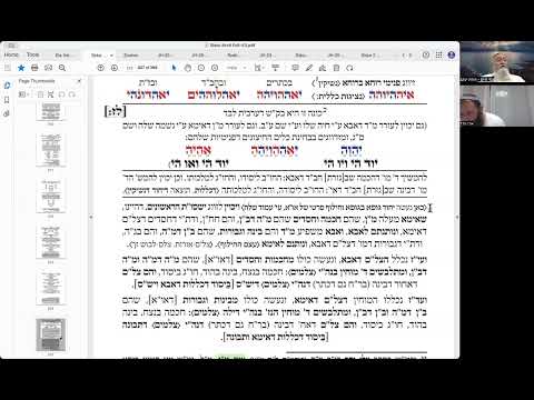 הרב יואל חקון - סידור - כוונות קריאת שמע - שיעור 76 - חזרה - שיעור 33 - פרצוף הכללות-חילוף - סידור.