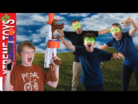 Escape the Infected! Fortnite Blasters Vs  Zombies!