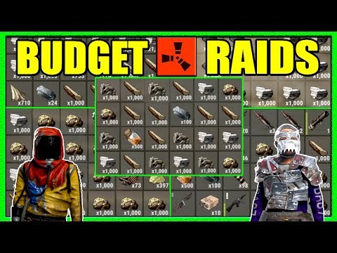 BEST BUDGET RAIDS = Raiding RICH BASES for EASY PROFIT! - Vanilla (Rust Eco Raids PvP Plays)