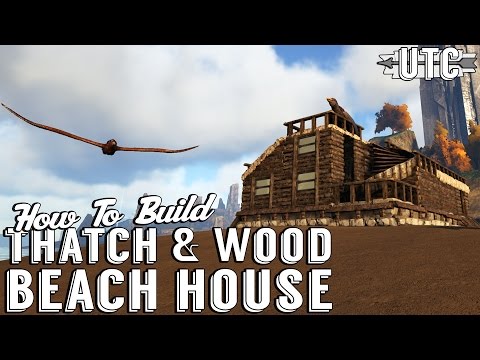 Ark Building Tutorial :: How To Build a Thatch and Wood House in ARK :: The Center :: UniteTheClans