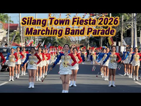 Silang Town Fiesta 2026 | Full Marching Band Parade