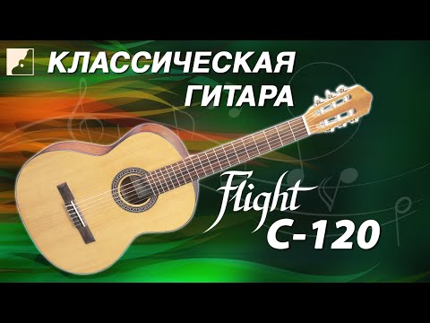 Обзор классической гитары Flight C-120 NA 4/4
