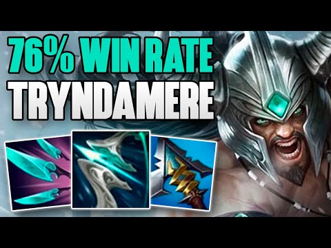 KOREAN CHALLENGER 76% WIN RATE TRYNDAMERE! | CHALLENGER TRYNDAMERE TOP GAMEPLAY | Patch 12.5 S12
