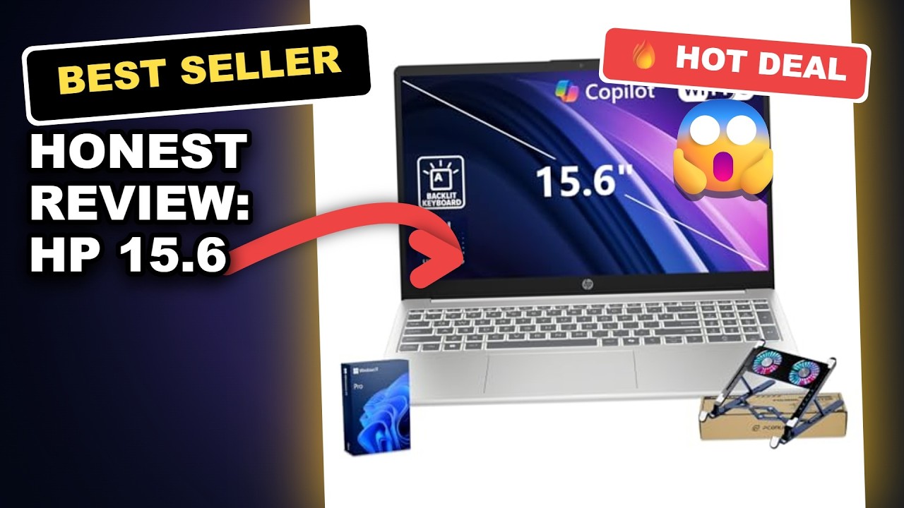 Honest Review: HP 15.6 Premium Laptop for Professionals — Is it Worth the Price? review video